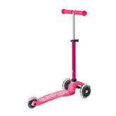 Micro Mini Deluxe 3 Tekerlekli Scooter LED Pink